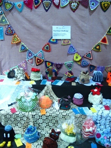 Tea cosy competition entries
