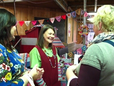 The lineup to meet the legendary Lucy of the Attic24 blog never ended all weekend