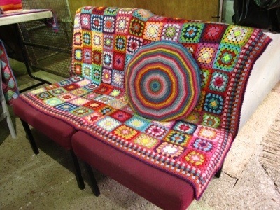 Lucy's legendary crocheted handiwork