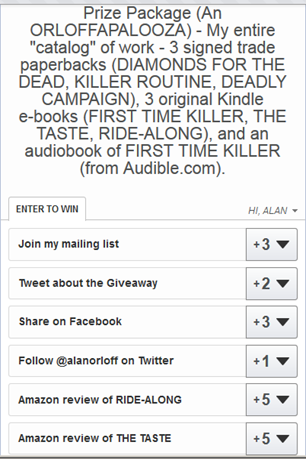 rafflecopter screen shot