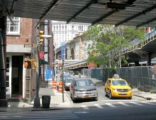 Underneath Brooklyn Bridge On Ramp
