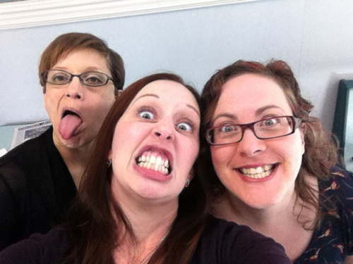 Three sensible, mature women