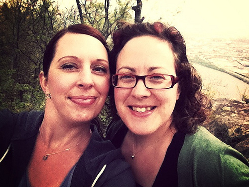 Me and Lennie at Point Park