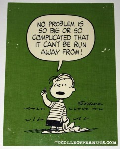 Peanuts' character's comment perfect for bullying culture