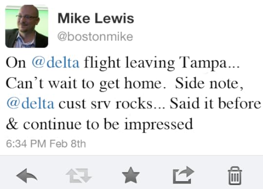 Delta Tweet