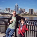 John and Shaun at Newport, KY