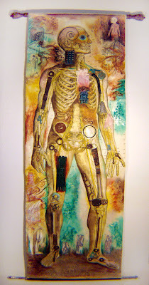 collage, mixed media, painting