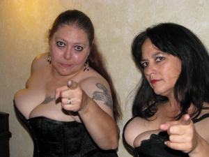 Kim and Sephera Giron, photographed by William Gilchrist.