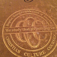 Emblem on "The Life of Jesus" by the Rev O.C.S. Wallace, published 1893.