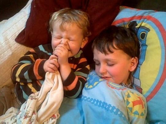 The only time they're usually quiet (even when they're pretending)