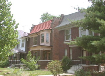 The Skinker-DeBaliviere neighborhood.