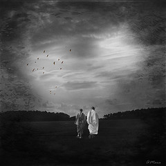 between heaven and earth