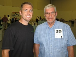 Eic Hovind (pictured with me)