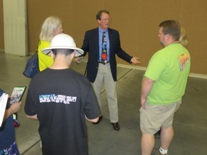 Dr. Terry Mortenson (answers questions after a presentation)
