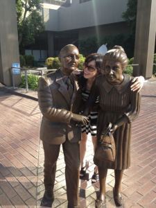 Akemi bids a fond farewell to some old friends.