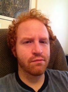 Me enjoying a moment of boredom