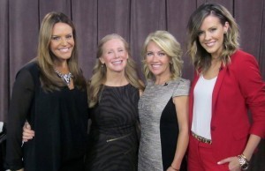 With Lisa Pineiro, Nancy Addison, Amy Kushnir and Courtney Kerr on The Broadcast on KTXD - TV. Had a wonderful time doing my segment: 7 things you can add to your food to make it taste better. 