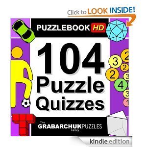 104 Puzzle Quizzes HD (Interactive Puzzlebook for Tablets)