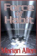 Cover of Force of Habit - A blank puzzle with one piece levitating.