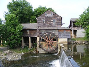 Old, abandoned haunted Mill