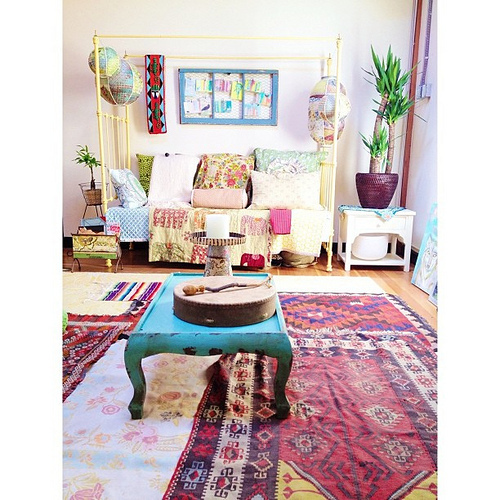 One little corner of #soulshinestudio. It's totally coming together. Enjoying the challenge of pulling four different people's styles and tastes all into one place.