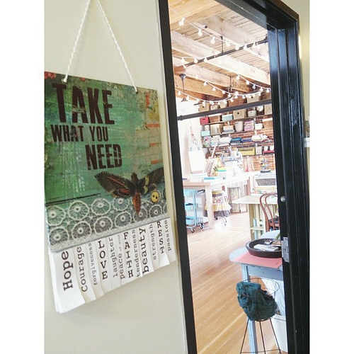 Good morning #soulshinestudio ! Love coming to work here!