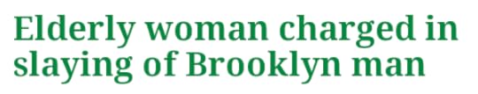 Elderly woman charged in slaying of Brooklyn man Metro.us