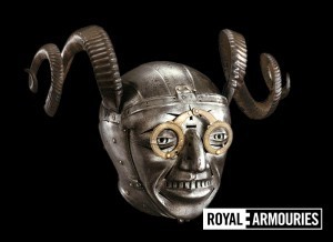 Horned Helmet Front