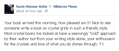 crystal grids book testimonial