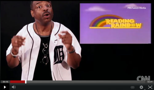 LeVar 500x294 Video Sunday: Reading Rainbow fans are vast. They contain multitudes.