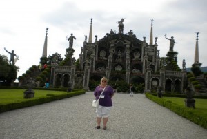 The expansive gardens of Isola Bella are impressive, but there are too many statues!