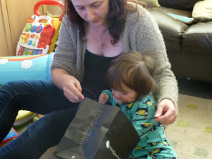 My wife and my lovely assistant, Harley.