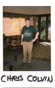 Polaroid taken by Rain Graves at the Haunted Mansion, in case Chris vanished during the weekend.