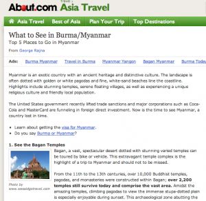about.com george myanmar