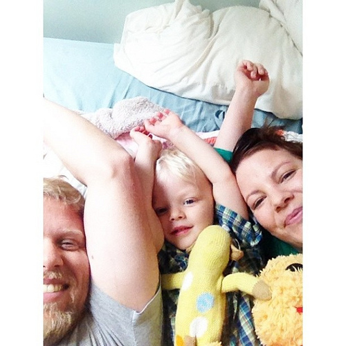 I'm a lucky mama. #familyloungetime