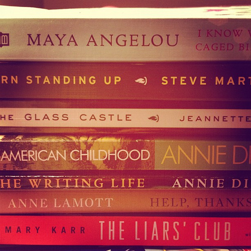 What can I say. I'm on a major memoir R&D kick. One day I'll write my own. #ourstoriesmatter