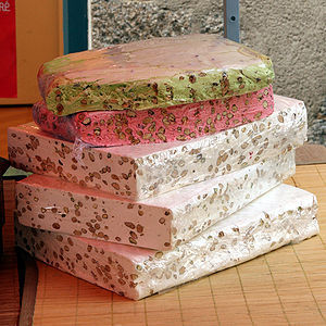 English: Montelimar's Nougat. Photograph taken...