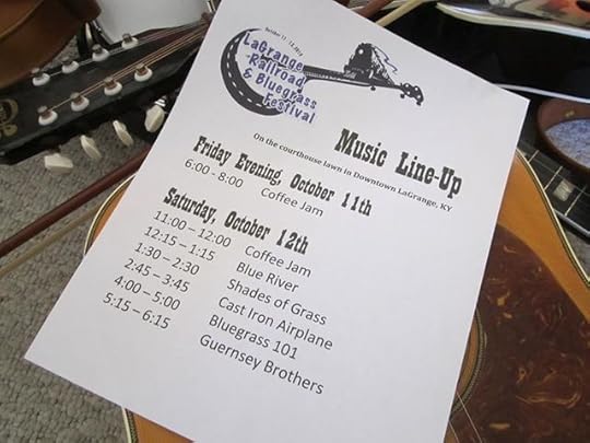 Photo: We've got the bands all lined up for the La Grange Railroad & Bluegrass Festival starting this Friday evening. Our band will be playing Friday night from 6-8 and again on Saturday morning from 11-12. Come on out - the weather is suppose to be amazing!!