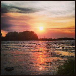 The Mini-Madison at Sunset. 