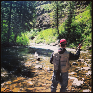 Scott plays a nice cutty from out of the Shadow pool. 