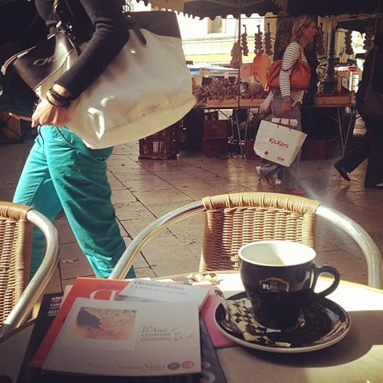 Passer sur Aix, y trouver son travail affiché #gratitude #polaroid #life