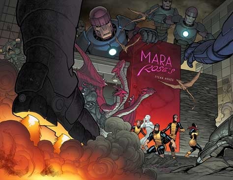 Frank Cho X-Men: Battle of the Atoms