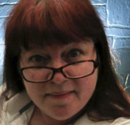 Annetta with glasses