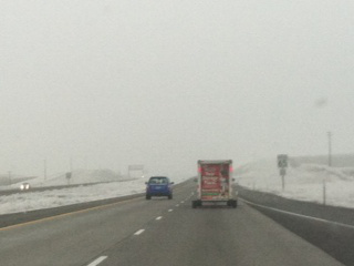foggy drive