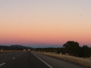 Day 1 AZ Lavender sunset