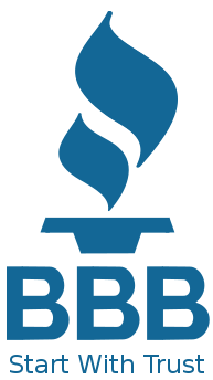 Better Business Bureau logo.