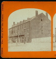 Castle Thunder, a Confederate prison for political prisoners and deserters.