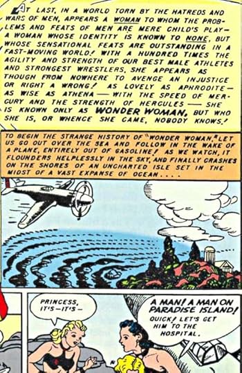 Wonder Woman lettering