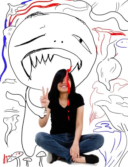 ASPIRING ARTIST. Jaymee Castillo gets her inspiration from anime.
