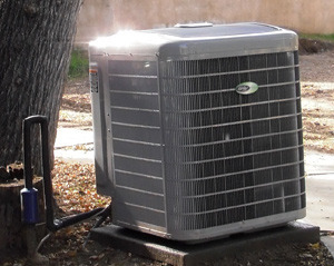 the outdoor half of our new DC heat pump